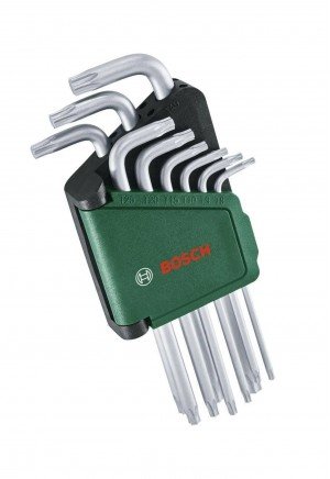 Bosch - 9 Parça Torx Alyan Anahtar Takımı - 1 600 A02 ZPC 