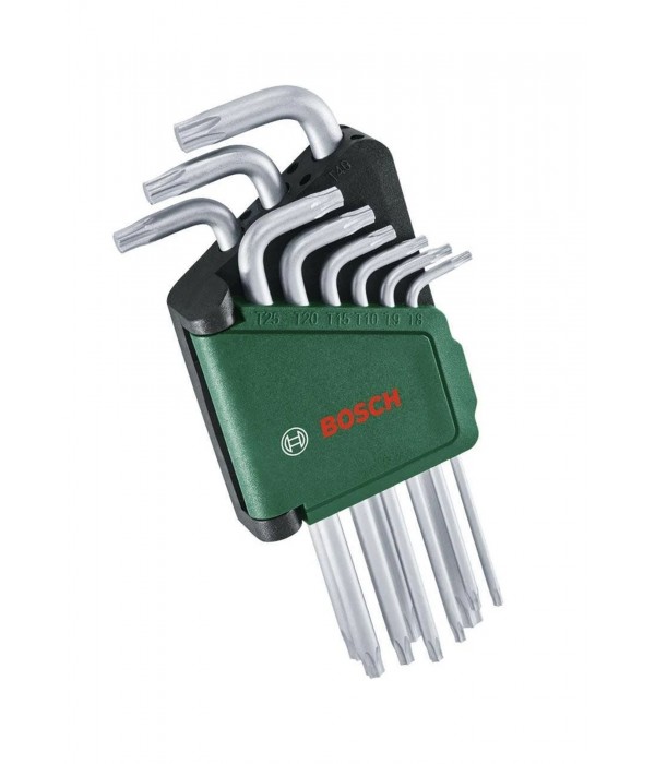 Bosch - 9 Parça Torx Alyan Anahtar Takımı - 1 600 A02 ZPC Bosch - 9 Parça Torx Alyan Anahtar Takımı - 1 600 A02 ZPC