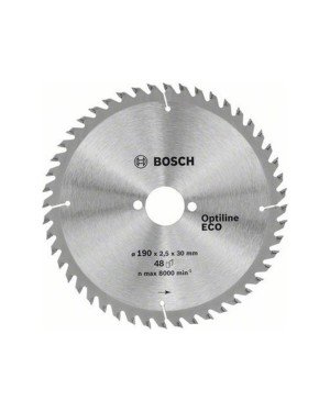 Bosch - Ecow 190x30mm 48 Diş Daire Testere Bıçağı 