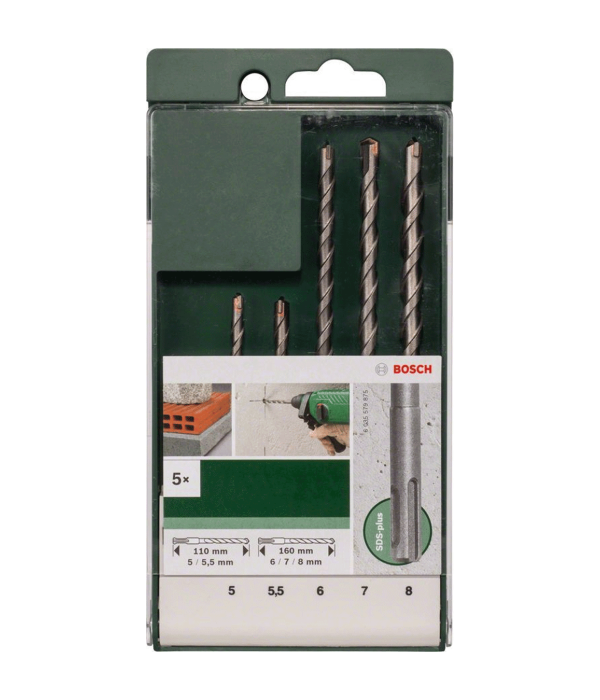 Bosch 2 609 255 542 5 Parça Sds Plus Kırıcı Delici Delme Ucu Seti Bosch 2 609 255 542 5 Parça Sds Plus Kırıcı Delici Delme Ucu Seti