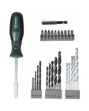 Bosch 2 607 017 201 27 Parça Delme ve Vidalama Ucu Seti Bosch 2 607 017 201 27 Parça Delme ve Vidalama Ucu Seti