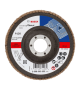 Bosch 2 608 603 655 X431 115mm Alox 120 K Flap Disk Bosch 2 608 603 655 X431 115mm Alox 120 K Flap Disk