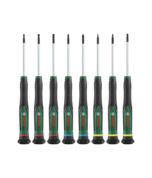 Bosch 1 600 A02 Z9M 8 Parça Hassas Tornavida Seti