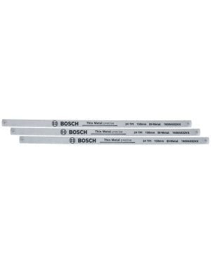 Bosch 1 600 A03 2UL 150mm 24 TPI 3 Parça Demir Testeresi Yedek Bıçağı Bosch 1 600 A03 2UL 150mm 24 TPI 3 Parça Demir Testeresi Yedek Bıçağı
