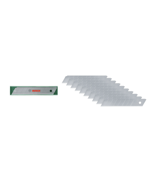 Bosch 1 600 A03 2US 10 Parça 18mm Maket Yedek Bıçağı Bosch 1 600 A03 2US 10 Parça 18mm Maket Yedek Bıçağı