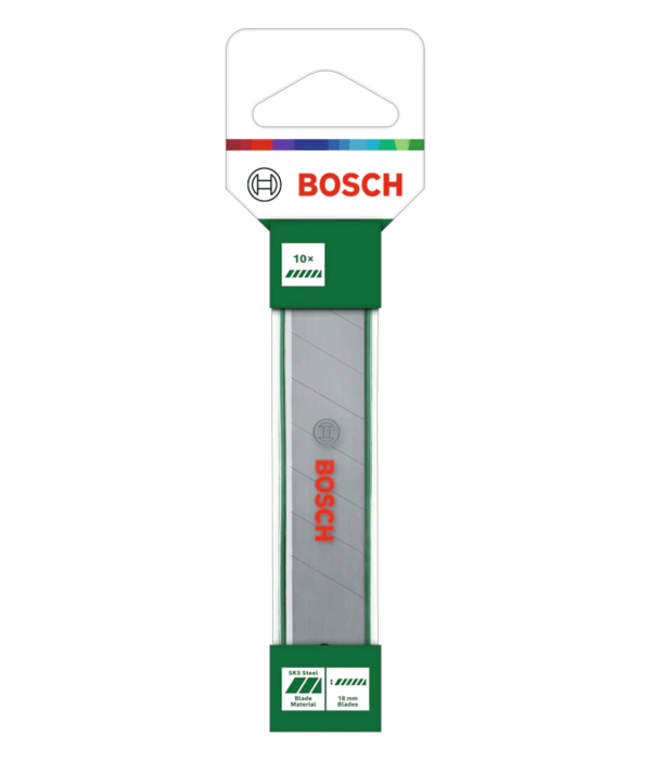Bosch 1 600 A03 2US 10 Parça 18mm Maket Yedek Bıçağı Bosch 1 600 A03 2US 10 Parça 18mm Maket Yedek Bıçağı