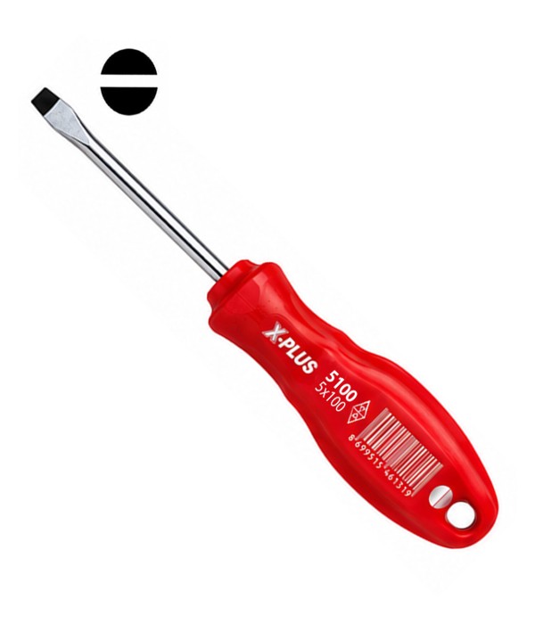 Cerpa Norm Düz Uçlu 5 x 100 mm Tornavida - 1006 01 5100 Cerpa Norm Düz Uçlu 5 x 100 mm Tornavida - 1006 01 5100