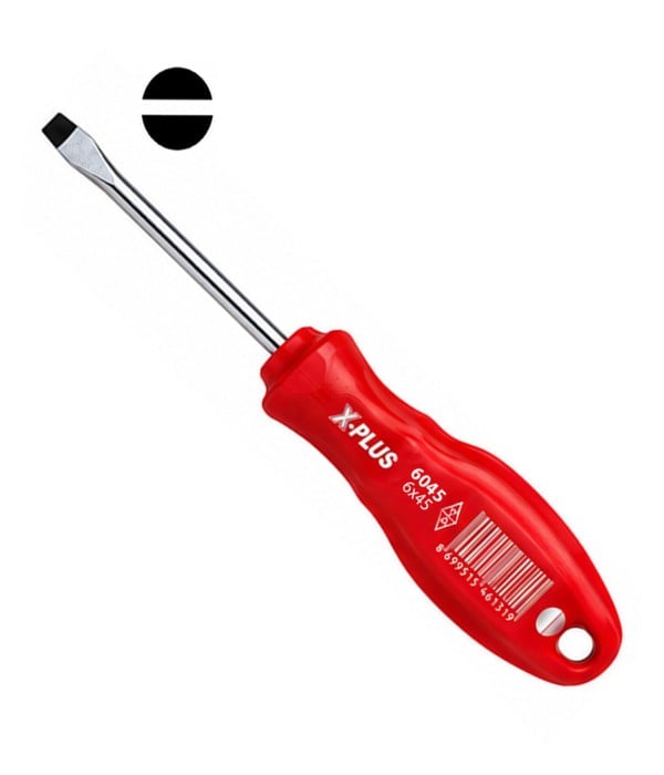 Cerpa X Plus Düz Uçlu 6 x 45 mm Tornavida - 1006 01 6045