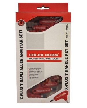 Cerpa X Plus T Saplı 7 Parça Torx Alyan Anahtar Seti - 1006 22 6207 Cerpa X Plus T Saplı 7 Parça Torx Alyan Anahtar Seti - 1006 22 6207
