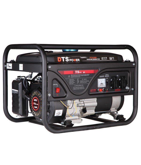 DTS Power - DTS 3800 3.5 kVA Benzinli İpli Monofaze Jeneratör