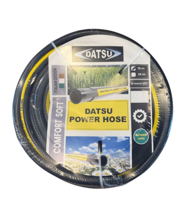 Datsu - 15 mt 13mm 1/2 inç Örgülü Bahçe Sulama Hortumu Datsu - 15 mt 13mm 1/2 inç Örgülü Bahçe Sulama Hortumu