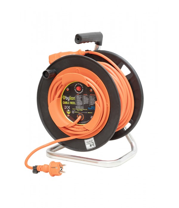 Bylion - PMG52315 IP44 F Tipi 3G 1,5 mm 52 Metre Bobin Kablo – Suya Dayanıklı ve Dayanıklı İzolasyon Bylion - PMG52315 IP44 F Tipi 3G 1,5 mm 52 Metre Bobin Kablo – Suya Dayanıklı ve Dayanıklı İzolasyon