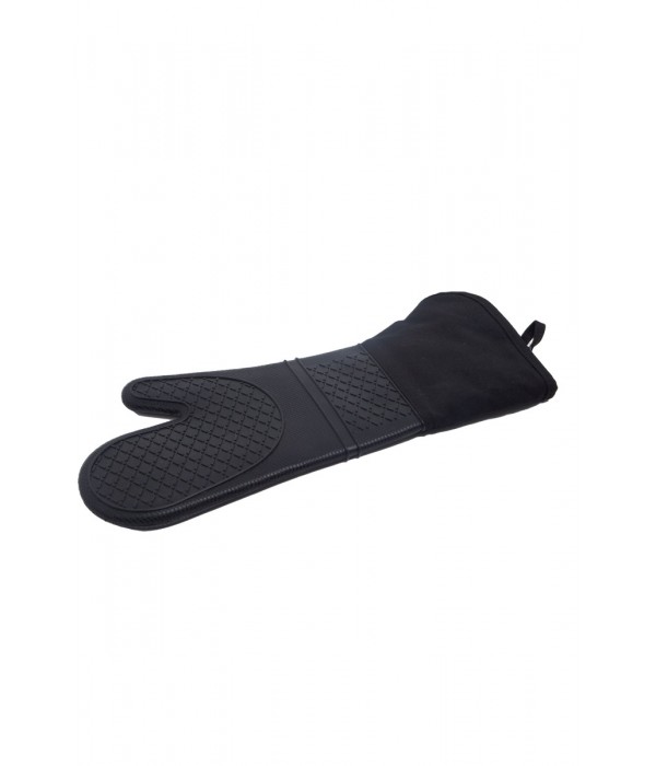 Epinox - Silikon Siyah 41 5 cm Yanmaz Fırın Eldiveni - SLK - ELDS 