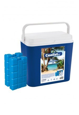 Coolist - CLB24SET 24 lt Kamp Buzluğu + 2 Adet Buz Aküsü