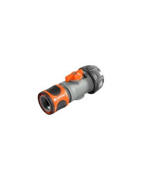 Gardena - 19 mm - 3/4 inç Vanalı Hortum Adaptörü 