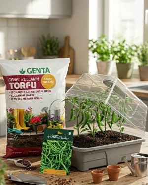 Evde Bitki Yetiştirme – Acı Kıl Biber Hobi Seti (Tohum + Torf + Fanus) Evde Bitki Yetiştirme – Acı Kıl Biber Hobi Seti (Tohum + Torf + Fanus)