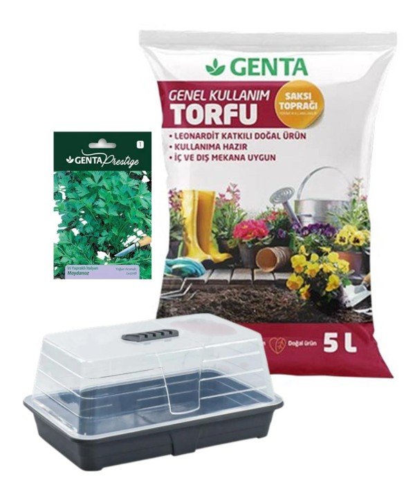 Evde Bitki Yetiştirme – Maydanoz Hobi Seti (Tohum + Torf + Fanus) Evde Bitki Yetiştirme – Maydanoz Hobi Seti (Tohum + Torf + Fanus)