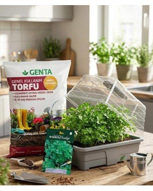 Evde Bitki Yetiştirme – Maydanoz Hobi Seti (Tohum + Torf + Fanus) Evde Bitki Yetiştirme – Maydanoz Hobi Seti (Tohum + Torf + Fanus)