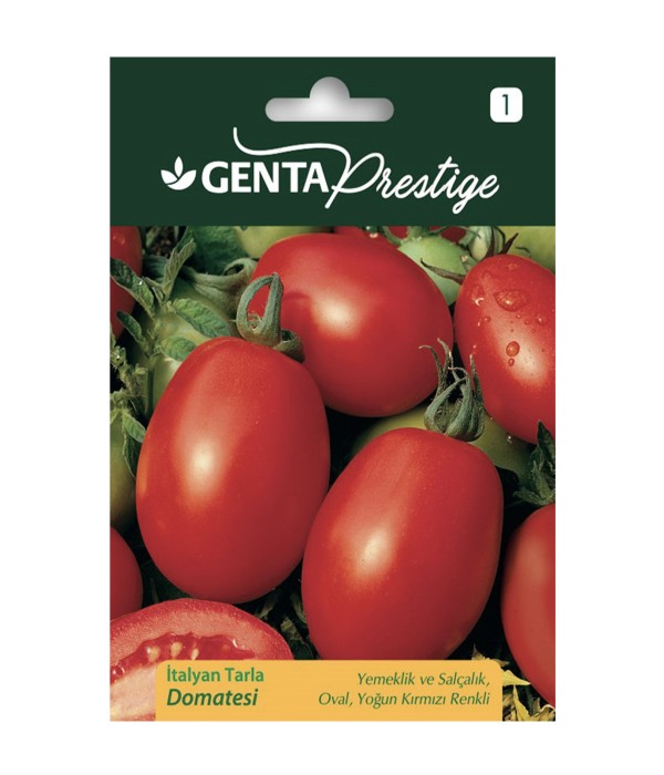 Genta - Yemeklik ve Salçalık Oval İtalyan Tarla Domatesi Tohumu Genta - Yemeklik ve Salçalık Oval İtalyan Tarla Domatesi Tohumu