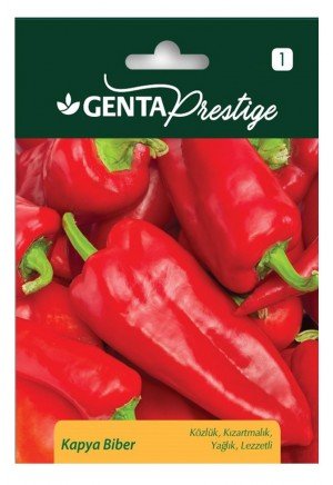 Genta - Közlük ve Kızartmalık Kapya Biber Tohumu 1gr