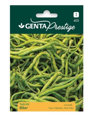 Genta - Tatlı Kıl Biber Tohumu 1gr