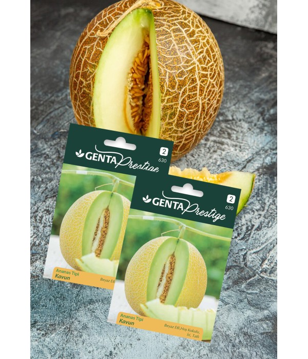 Genta - Hoş Kokulu İri Ananas Tipi Kavun Tohumu Genta - Hoş Kokulu İri Ananas Tipi Kavun Tohumu