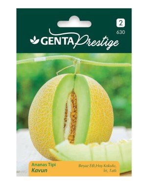 Genta - Hoş Kokulu İri Ananas Tipi Kavun Tohumu 2gr