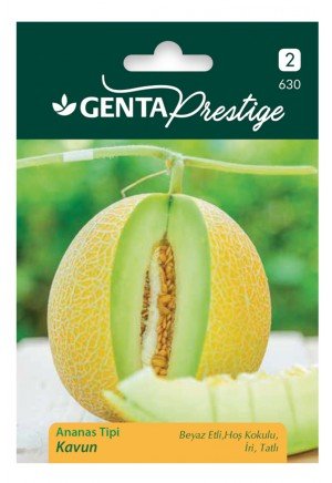Genta - Hoş Kokulu İri Ananas Tipi Kavun Tohumu 2gr