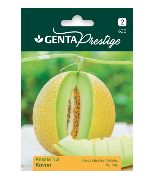 Genta - Hoş Kokulu İri Ananas Tipi Kavun Tohumu Genta - Hoş Kokulu İri Ananas Tipi Kavun Tohumu