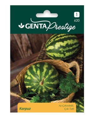 Genta - Az Çekirdekli ve Çok Tatlı Karpuz Tohumu 2gr Genta - Az Çekirdekli ve Çok Tatlı Karpuz Tohumu 2gr