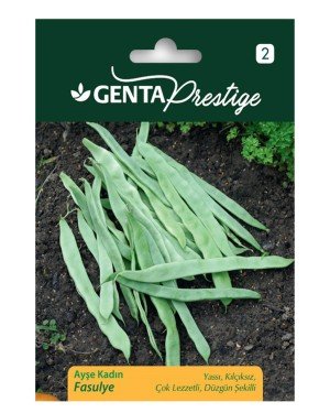 Genta - Kılçıksız Ayşe Kadın Fasulye Tohumu 15gr