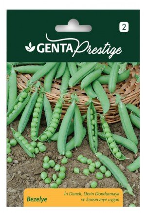 Genta - İri Taneli Konserveye Uygun Bezelye Tohumu 2gr