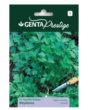 Genta - Yoğun Aromalı İri Yapraklı İtalyan Maydanoz Tohumu Genta - Yoğun Aromalı İri Yapraklı İtalyan Maydanoz Tohumu