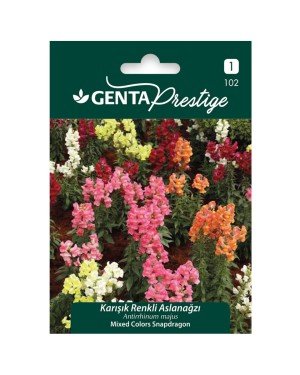 Genta - Karışık Renkli Aslanağzı Tohumu 0,6gr Genta - Karışık Renkli Aslanağzı Tohumu 0,6gr