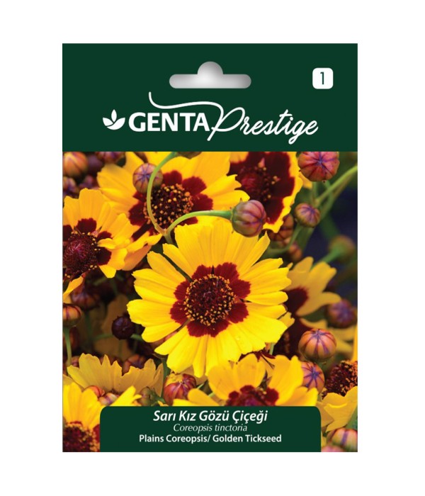 Genta - Sarı Kız Gözü Çiçeği Tohumu Genta - Sarı Kız Gözü Çiçeği Tohumu