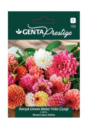 Genta - Karışık Unwin Melez Yıldız Çiçeği Tohumu 1gr Genta - Karışık Unwin Melez Yıldız Çiçeği Tohumu 1gr