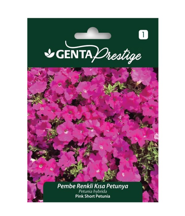 Genta - Pembe Renkli Kısa Petunya Çiçeği Tohumu Genta - Pembe Renkli Kısa Petunya Çiçeği Tohumu