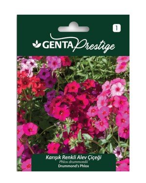 Genta - Karışık Renkli Alev Çiçeği Tohumu 0,8gr Genta - Karışık Renkli Alev Çiçeği Tohumu 0,8gr