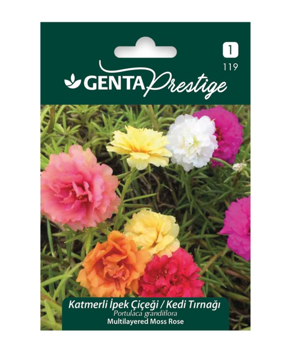 Genta - Katmerli İpek Çiçeği - Kedi Tırnağı Tohumu Genta - Katmerli İpek Çiçeği - Kedi Tırnağı Tohumu