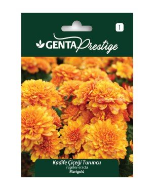 Genta - Turuncu Kadife Çiçeği Tohumu 0,8gr