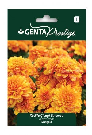 Genta - Turuncu Kadife Çiçeği Tohumu 0,8gr