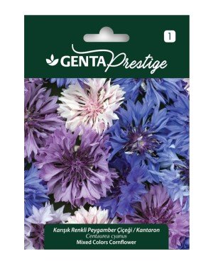 Genta - Karışık Renkli Peygamber Çiçeği - Kantaron Tohumu 2gr Genta - Karışık Renkli Peygamber Çiçeği - Kantaron Tohumu 2gr