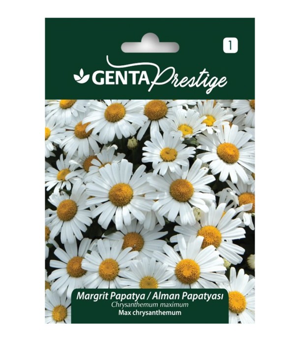 Genta - Margrit Papatya - Alman Papatyası Tohumu Genta - Margrit Papatya - Alman Papatyası Tohumu
