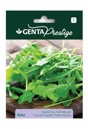 Genta - Hafif Baharatlı ve Yumuşak Yapraklı Roka Tohumu 3gr