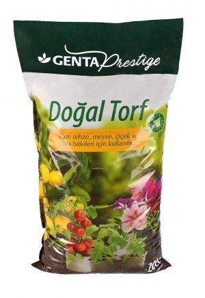 Genta - Bitkiler İçin Organik - Doğal Torf - 20 lt Genta - Bitkiler İçin Organik - Doğal Torf - 20 lt