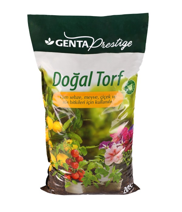 Genta - Bitkiler İçin Organik - Doğal Torf - 20 lt Genta - Bitkiler İçin Organik - Doğal Torf - 20 lt