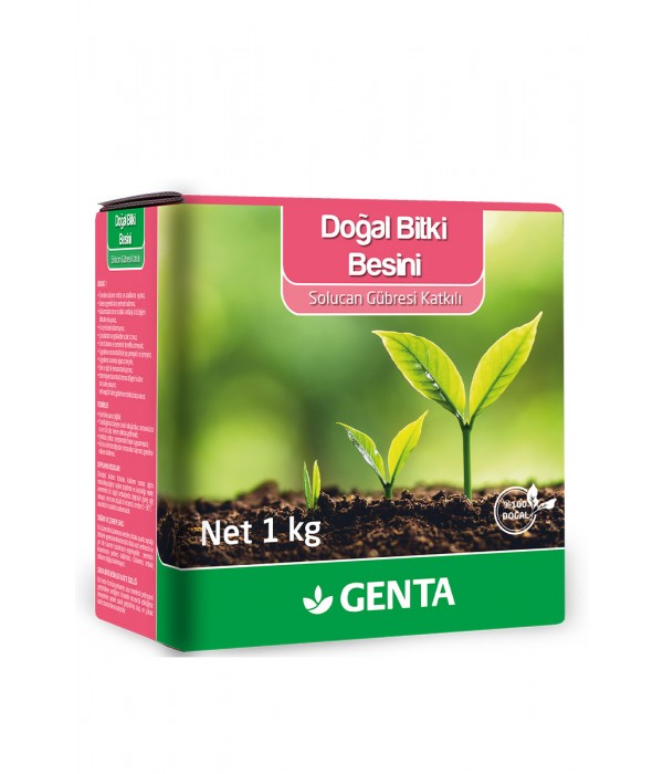Genta - Solucan Gübresi Katkılı Doğal Bitki Besini - 1 kg Genta - Solucan Gübresi Katkılı Doğal Bitki Besini - 1 kg
