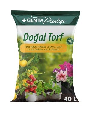 Genta - Bitkiler İçin Organik - Doğal Torf - 40 lt
