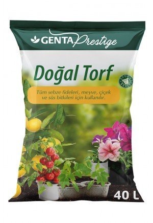 Genta - Bitkiler İçin Organik - Doğal Torf - 40 lt Genta - Bitkiler İçin Organik - Doğal Torf - 40 lt