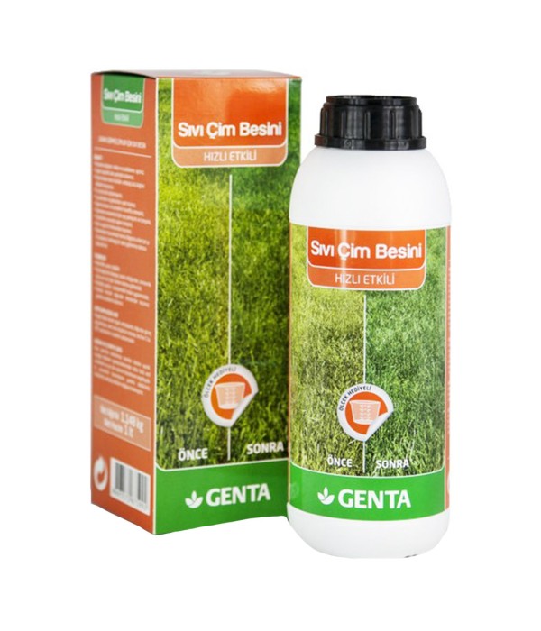 Genta - Hızlı Etkili Sıvı Çim Besini - 1 lt Genta - Hızlı Etkili Sıvı Çim Besini - 1 lt